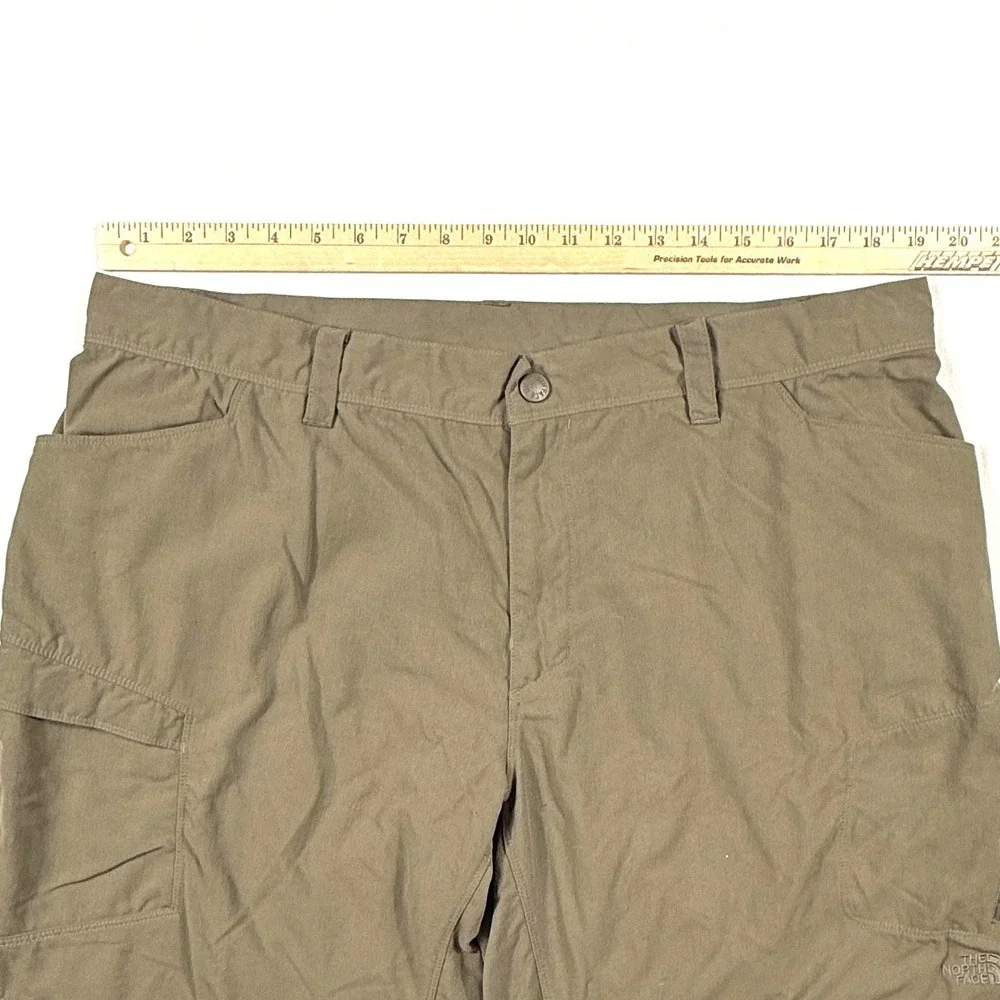 The‎ North Face Mens Cargo Pants Khaki Outdoor Hiking Utility Size 40